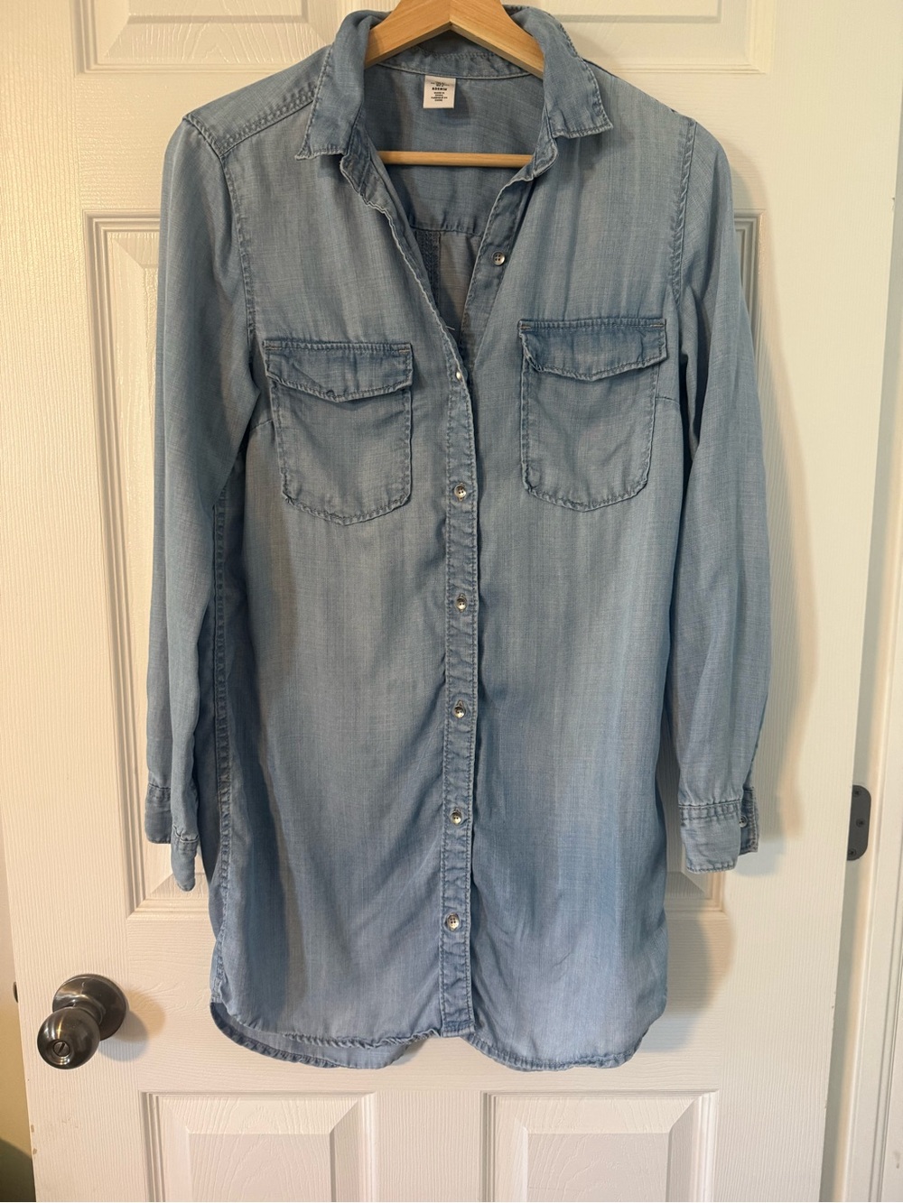 51. H&M DENIM SHIRT DRESS SZ 6